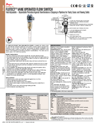 Thumbnail of document Brochure - V4 Flotect Vane-Operated Flow Switch
